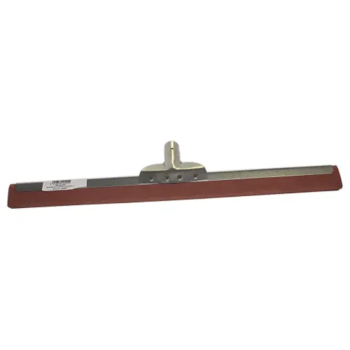 Vloerkrabber rood schuimrubber 75 cm versterkt frame 