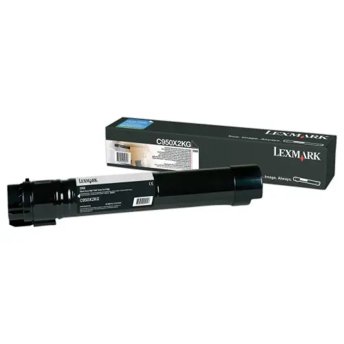 Toner LEXMARK zwart C950X2KG