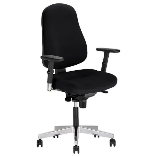 Stoel BIZZI - Synchroon - Armsteunen - Zwart