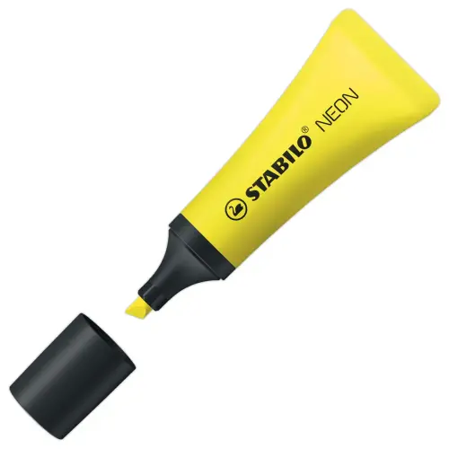 Markeerstift Neon - geel - STABILO