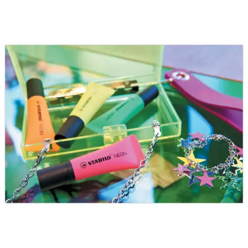 Markeerstift Neon - geel - STABILO