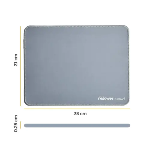 Breyta XL muismat - Blauwgrijs - FELLOWES 