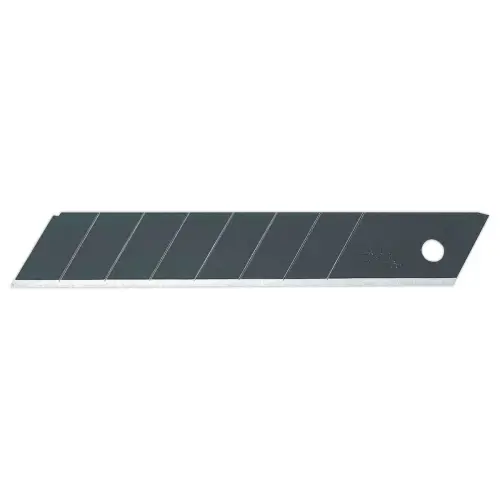 Set van 10 mesjes voor cutter - 18 mm - zwart - OLFA 