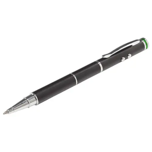 Pointer, stylus, pen en lamp: 4-in-1 