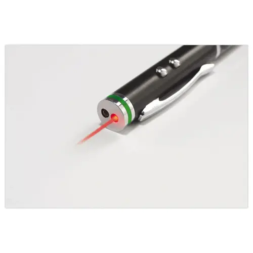 Pointer, stylus, pen en lamp: 4-in-1 