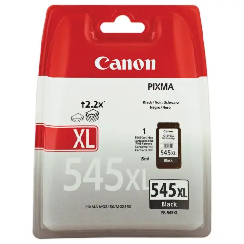 Inktcartridge met hoge capaciteit PG-545XL - Zwart - CANON