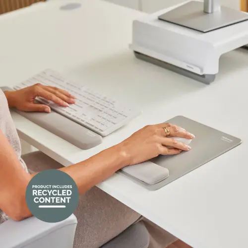 XL muismat met polssteun Breyta - Zand - FELLOWES