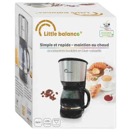 Filterkoffiezetapparaat - 10 kopjes - LITTLE BALANCE