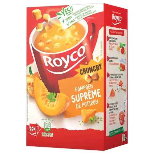 20 Soepzakken ROYCO SUPREME POMPOEN
