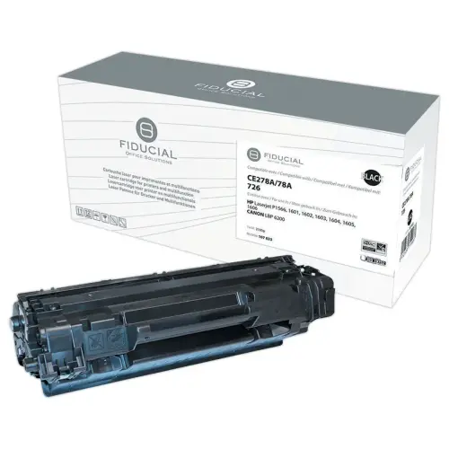 Lasercartridge 3483B002 FIDUCIAL equiv. HP CE278A Zwart