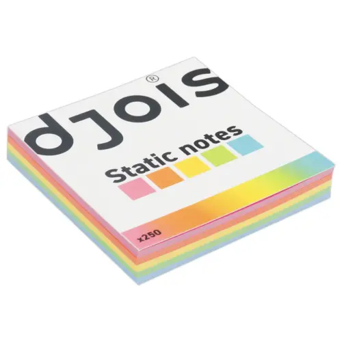 500  Elektrostatische notities Magic Chart - 5 kleuren - 10 x 20 cm - LEGAMASTER 