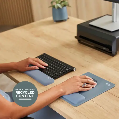 Bureaustoel polssteun Breyta - Blauwgrijs - FELLOWES
