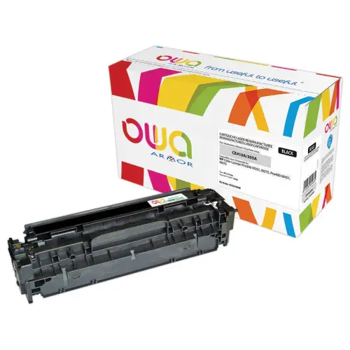 Lasercartridge HP 305A Zwart CE410A compatibel ARMOR