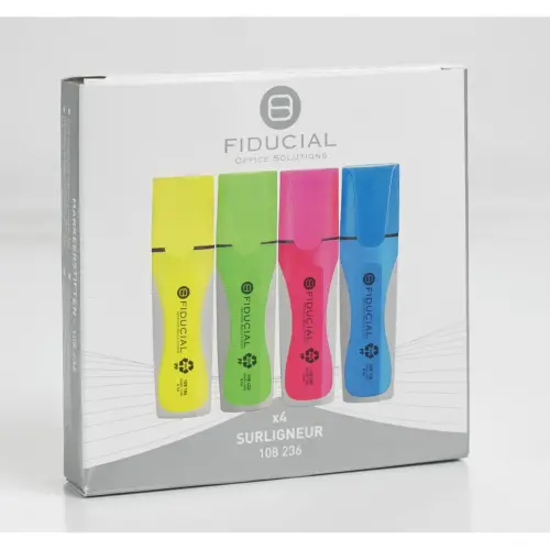4 Markeerstiften - FIDUCIAL OFFICE SOLUTIONS 