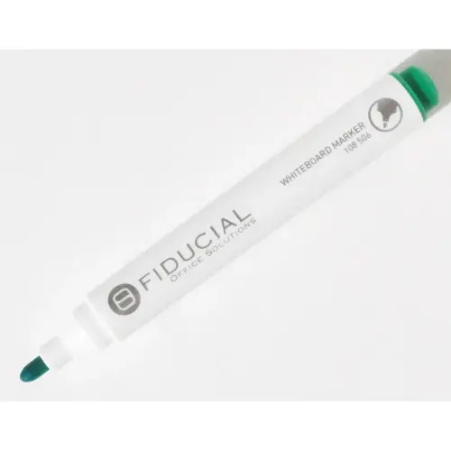 Marker voor whiteboards - Kogelvormige punt - Groen - FIDUCIAL 