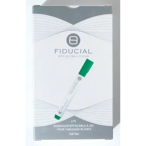Marker voor whiteboards - Kogelvormige punt - Groen - FIDUCIAL 