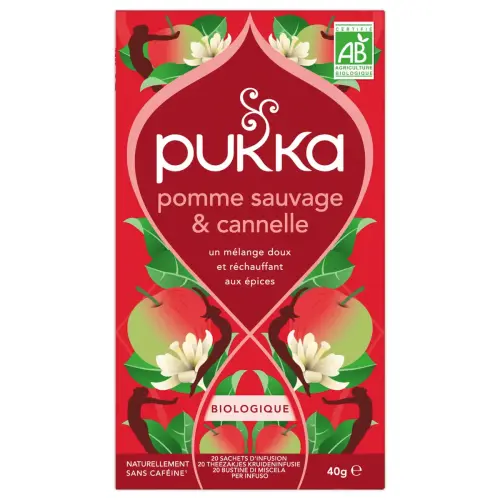 20 Infusies - Wilde Appel, Kaneel, Gember - PUKKA 