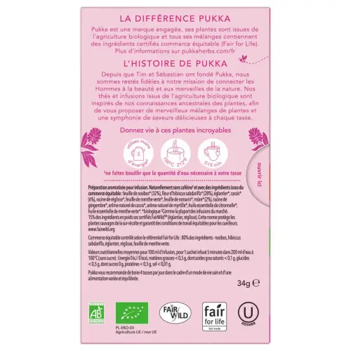 20 Infusies Detox - PUKKA 