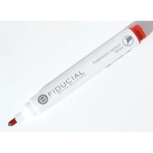 Permanent marker - Kogelvormige punt - Rood - FIDUCIAL