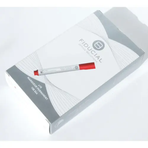 Permanent marker - Kogelvormige punt - Rood - FIDUCIAL