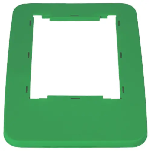 Raamdeksel voor "recycling" containers 60L en 80L - Groen