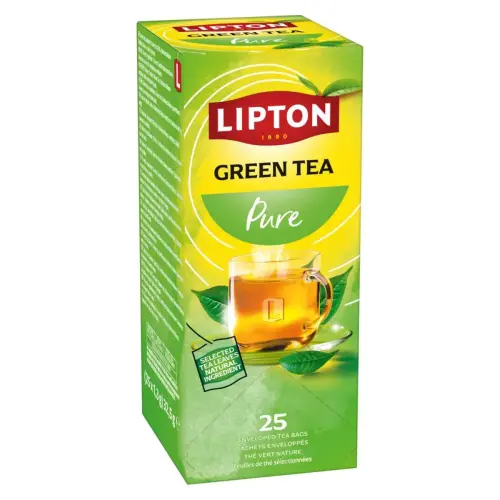 25 Theezakjes Groene Thee Balance Feel Good - LIPTON