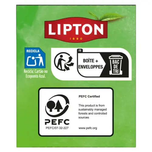 25 Theezakjes Groene Thee Balance Feel Good - LIPTON