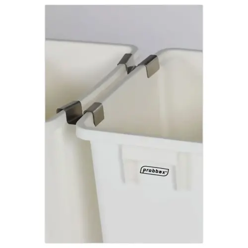 Set van 2 connectoren - Voor "recycling" verzamelbakken van 60L en 80L