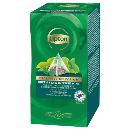 25 Groene Thee Intense Munt - LIPTON
