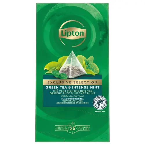 25 Groene Thee Intense Munt - LIPTON