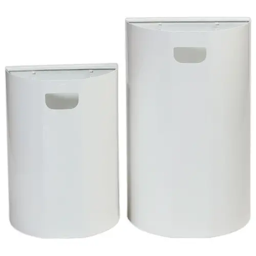 Muurcollector halve maan - 20L - Wit 
