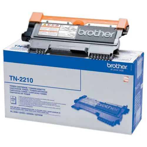 Toner BROTHER TN2210 zwart 