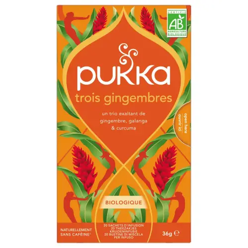 20 Infusies - Drie Gembers - PUKKA