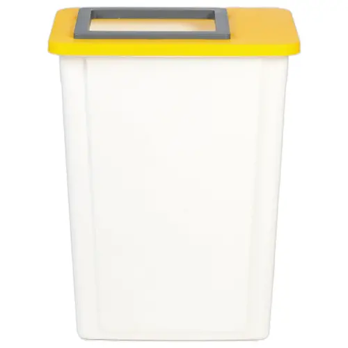 Inzetstuk voor "recycling" opvangbakken 60L & 80L - Rechthoekige opening