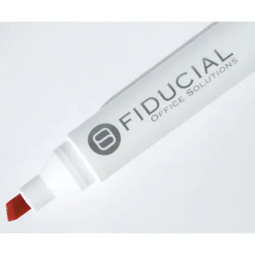 Permanent marker - Schuine punt - Rood - FIDUCIAL