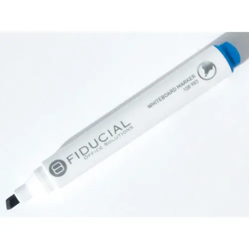 Marker voor whiteboards - Schuine punt - Blauw - FIDUCIAL