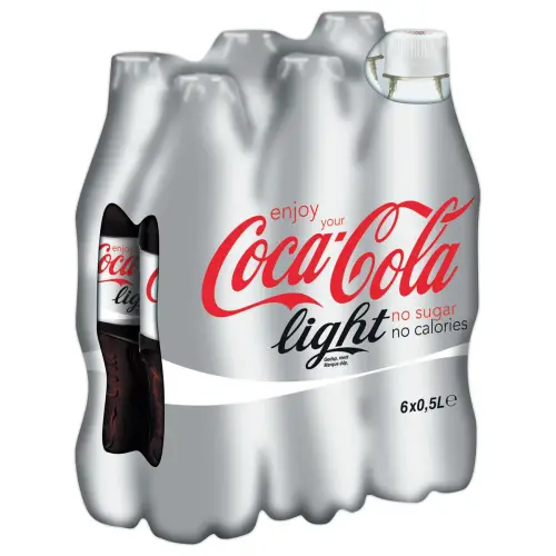 24 Fles Coca Cola Light 50cl