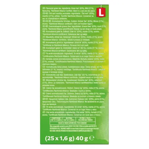 25 Groene Thee Munt Feel Good - LIPTON