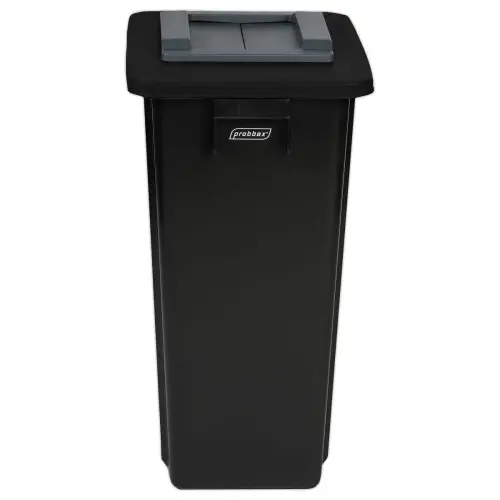 Raam voor deksel voor "recycling" verzamelbakken 60L en 80L - Zwart