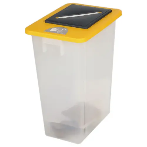 Inzetstuk voor frame van recyclingcontainers 60L & 80L - Opening in papiervorm 