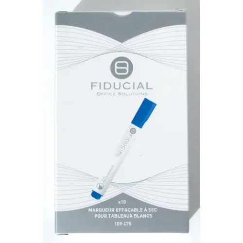 Marker voor whiteboards - Kogelvormige punt - Blauw - FIDUCIAL
