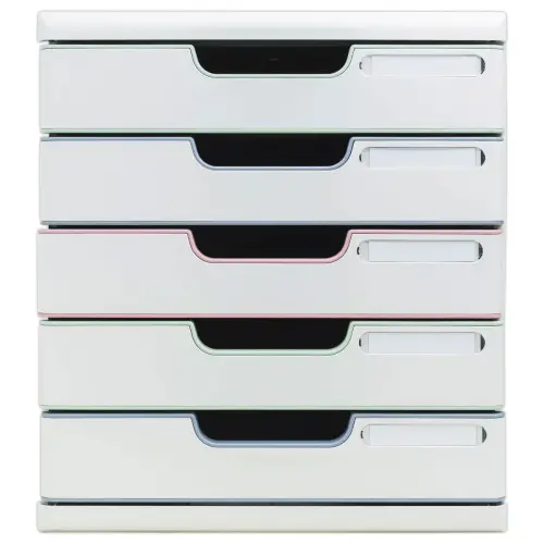Modulo opbergmodule - 5 laden - Gekleurde assorti - EXACOMPTA 