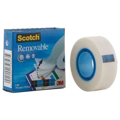 Herkleefbaar plakband SCOTCH Magic 811- 33m x 19mm