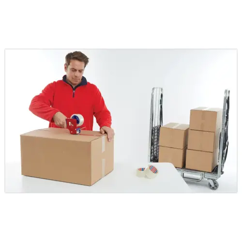 Rol transparante kleefband zonder solventen TESA - 66m x 50 mm