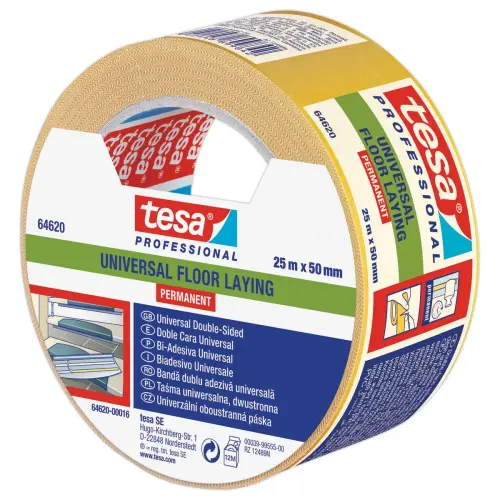 Rol dubbelzijdige plakband - 25m x50mm 