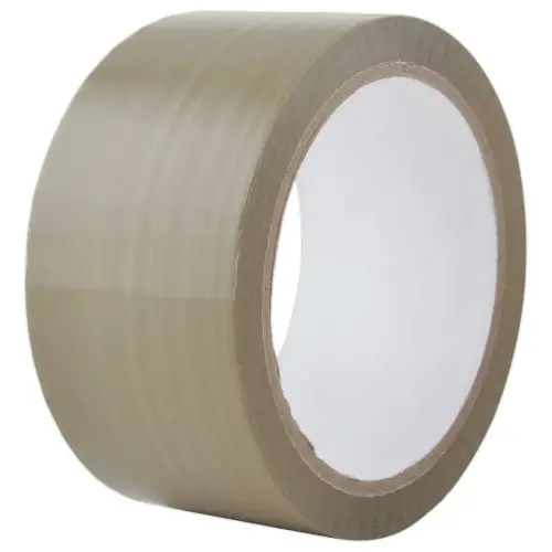 6  6 zuinige plakbandrollen - 66 m x 48 mm - Havana 