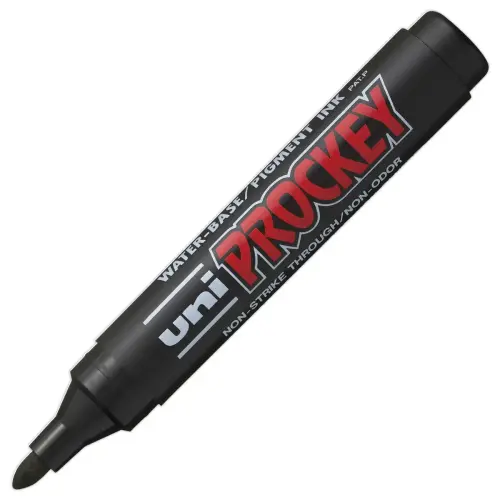 8 Permanente markers - Spitse punt 2 mm - Verschillende kleuren - UNI BALL