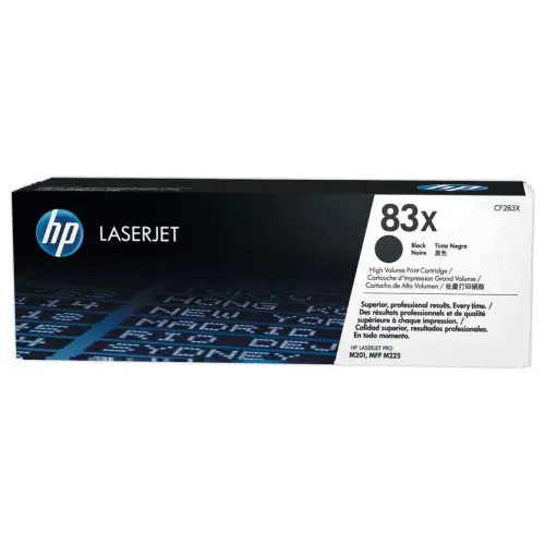 HP 83X CF283X zwarte toner Hoge capaciteit 