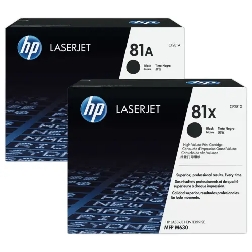 HP 81A CF281A zwarte toner