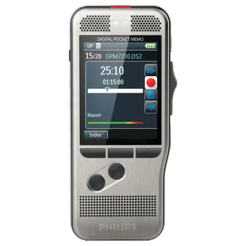 Pocket opnamerecorder PHILIPS Pro DPM7200
